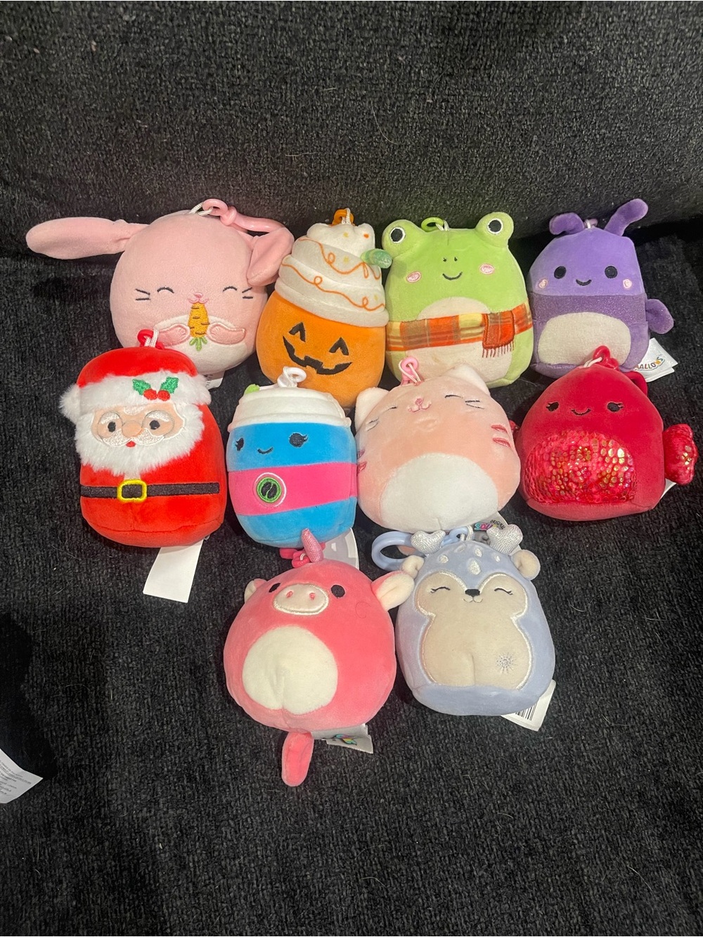 Squishmallow bag clip lot